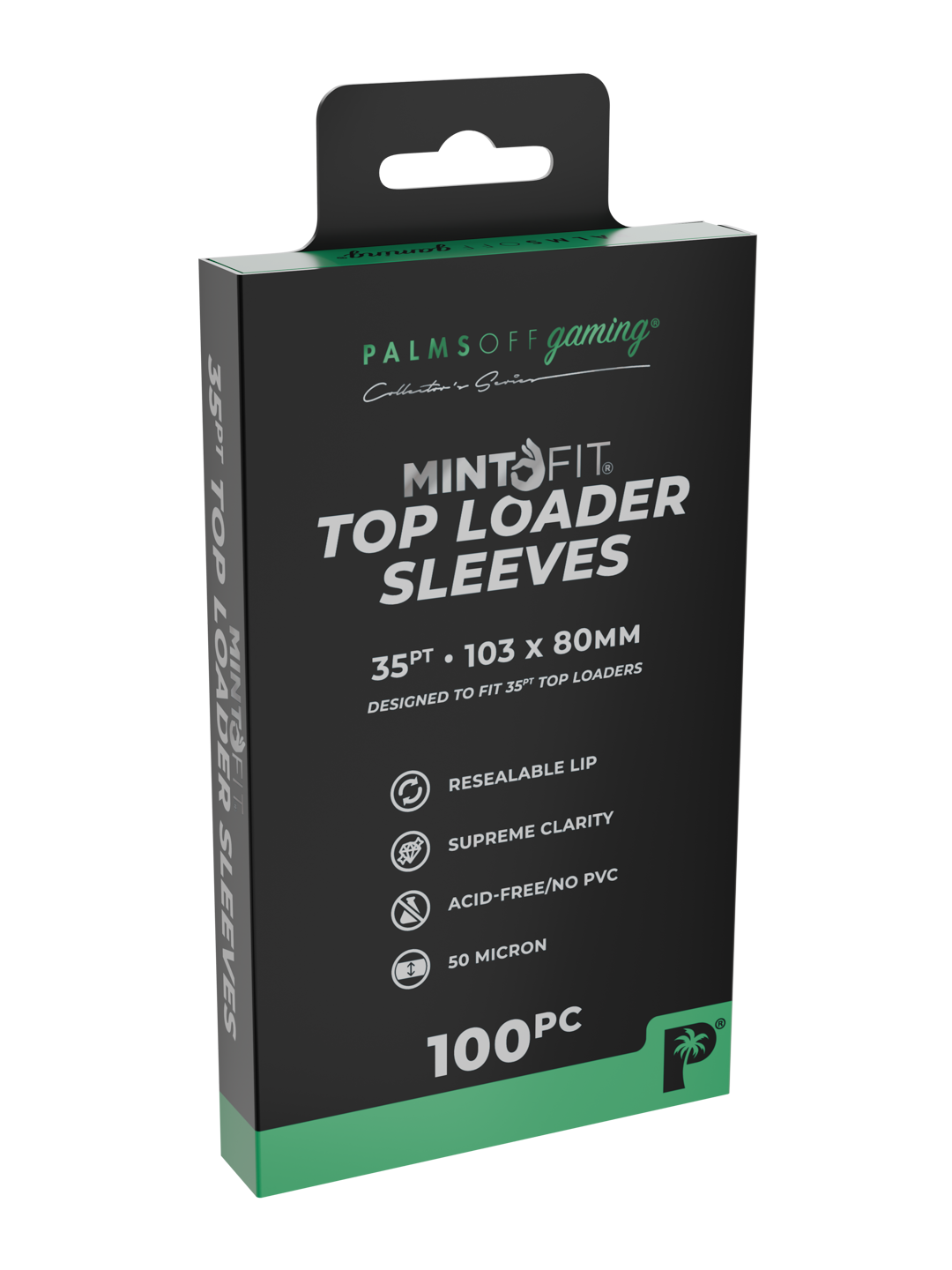 Mint Fit Top Loader Sleeves 35Pt - Default Title