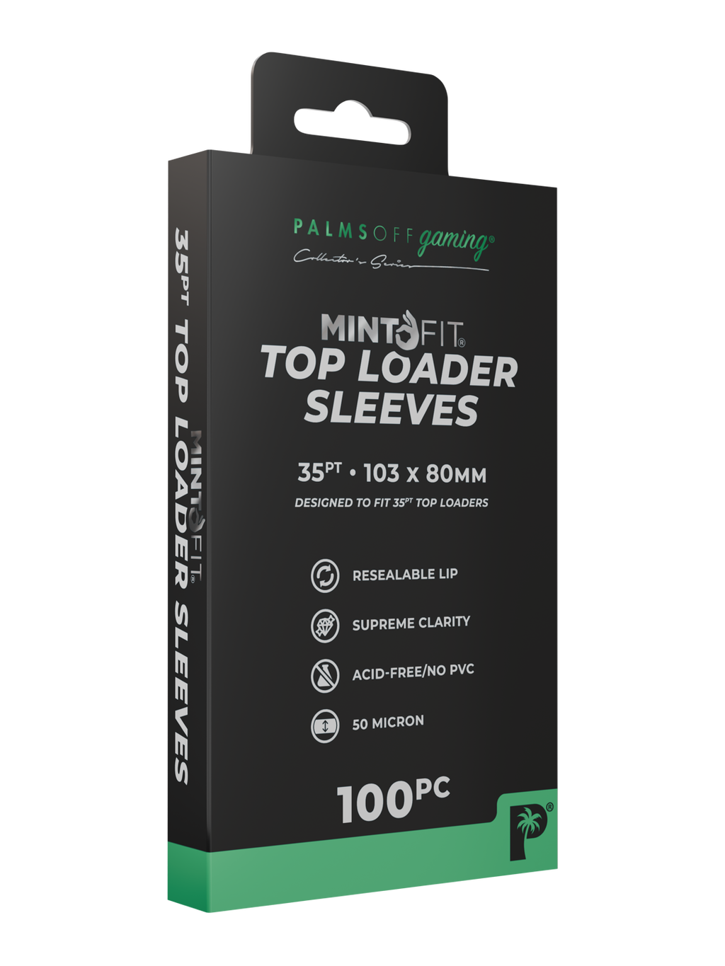 Mint Fit Top Loader Sleeves 35Pt - Default Title