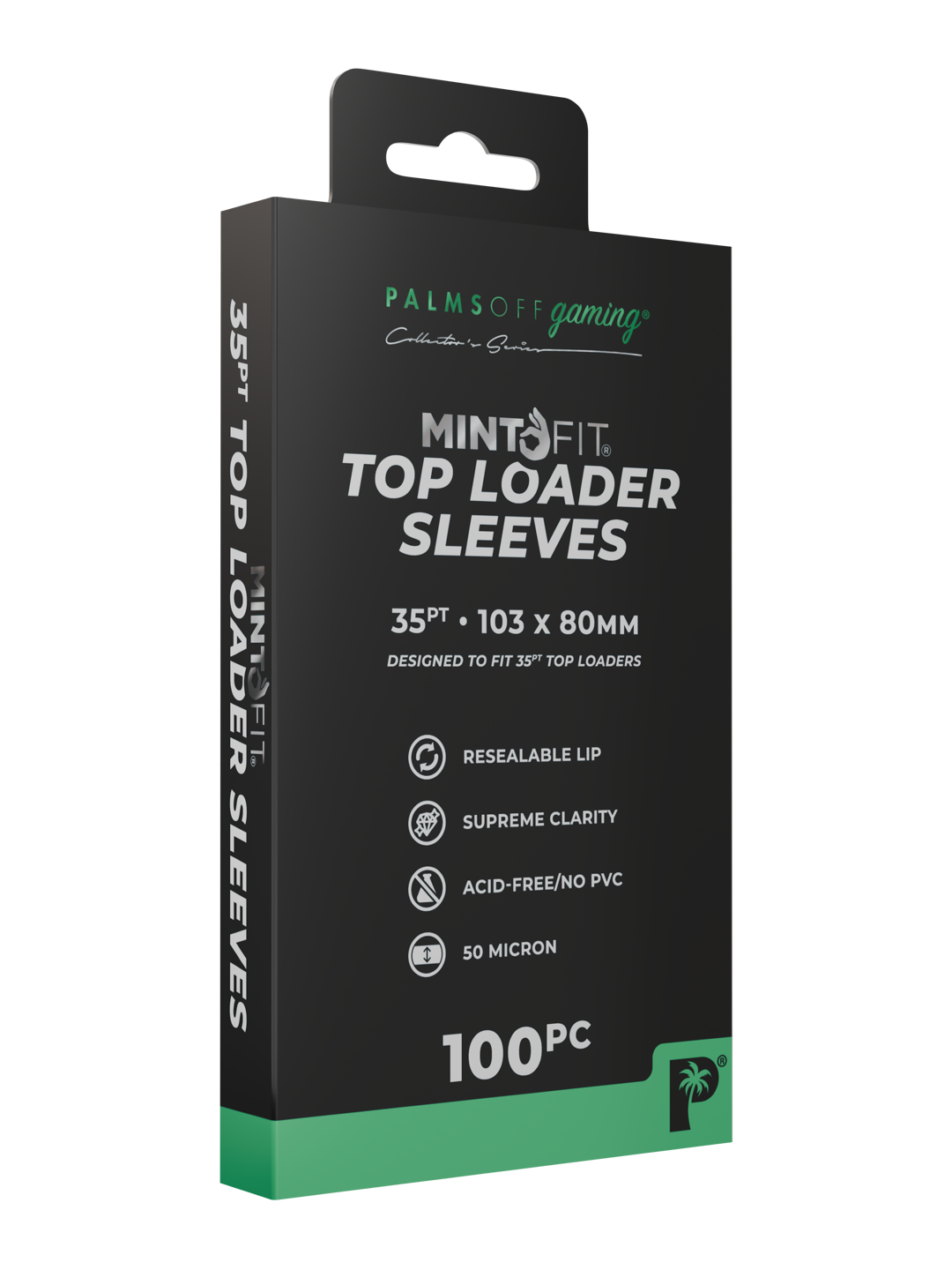 Mint Fit Top Loader Sleeves 35Pt - Default Title