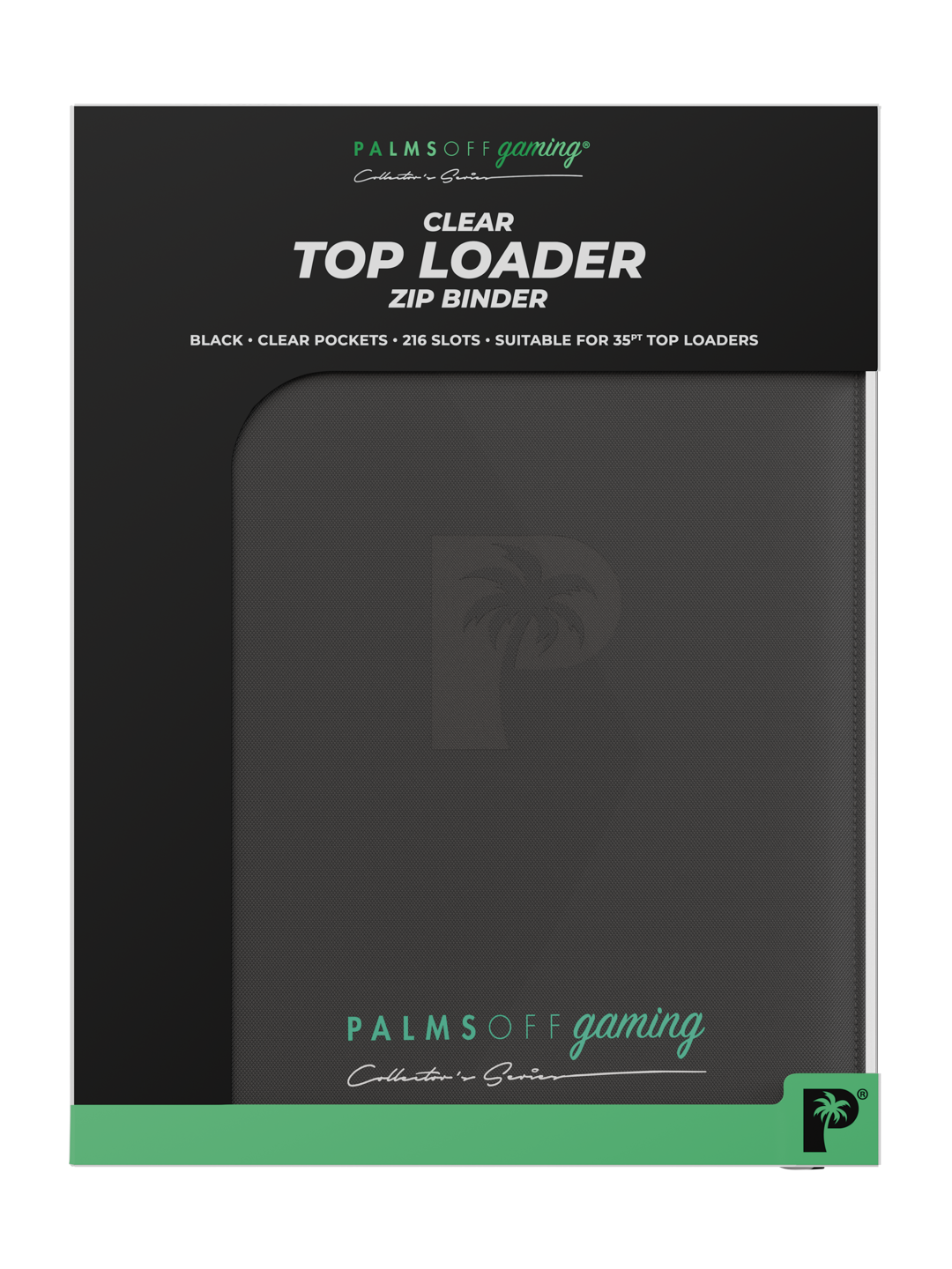 Collectors Series Top Loader Binder 9 Pocket - Black