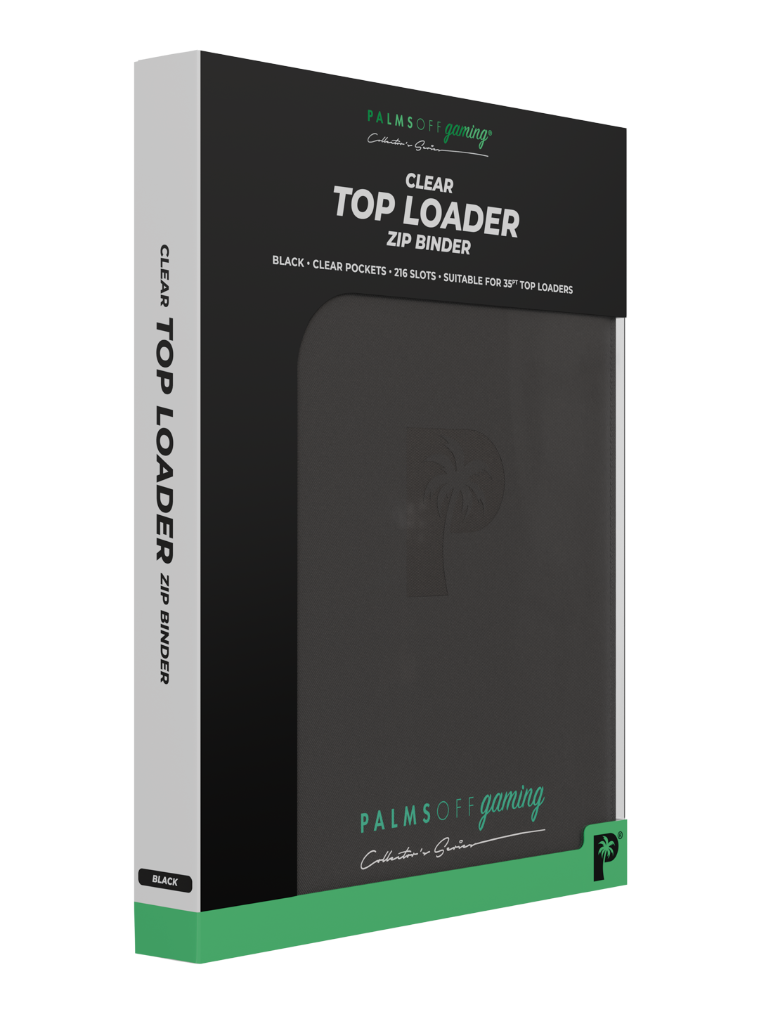 Collectors Series Top Loader Binder 9 Pocket - Black