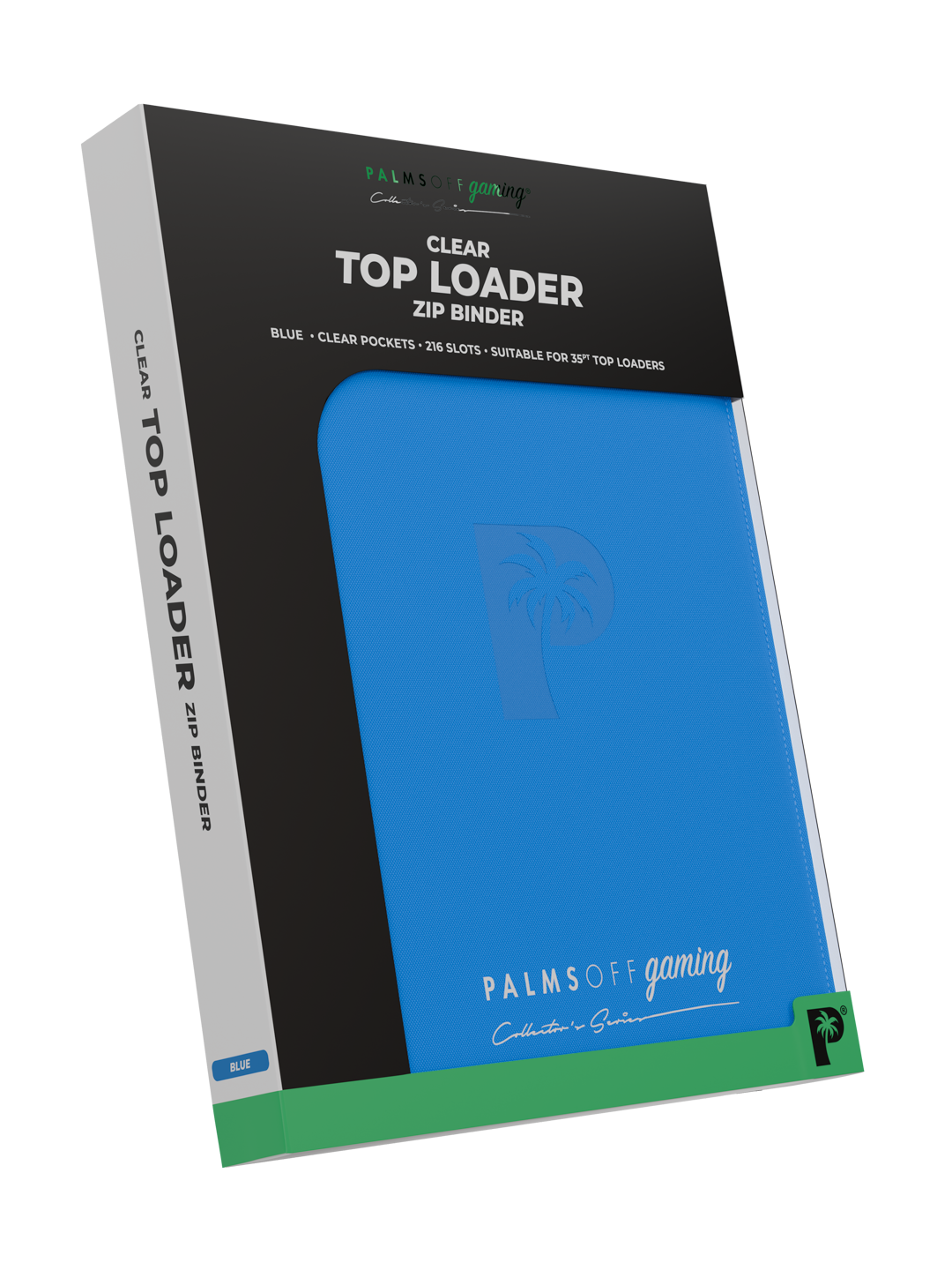 Collectors Series Top Loader Binder 9 Pocket - Blue