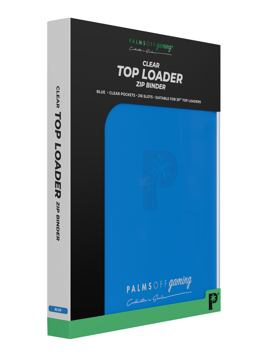 Collectors Series Top Loader Binder 9 Pocket - Blue