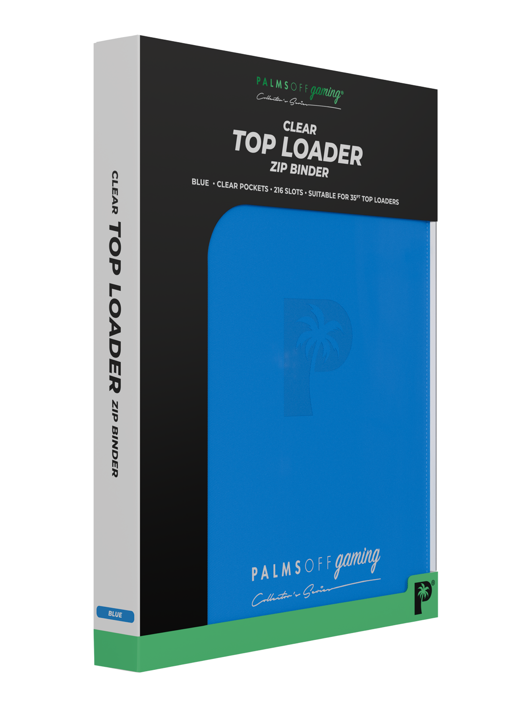 Collectors Series Top Loader Binder 9 Pocket - Blue