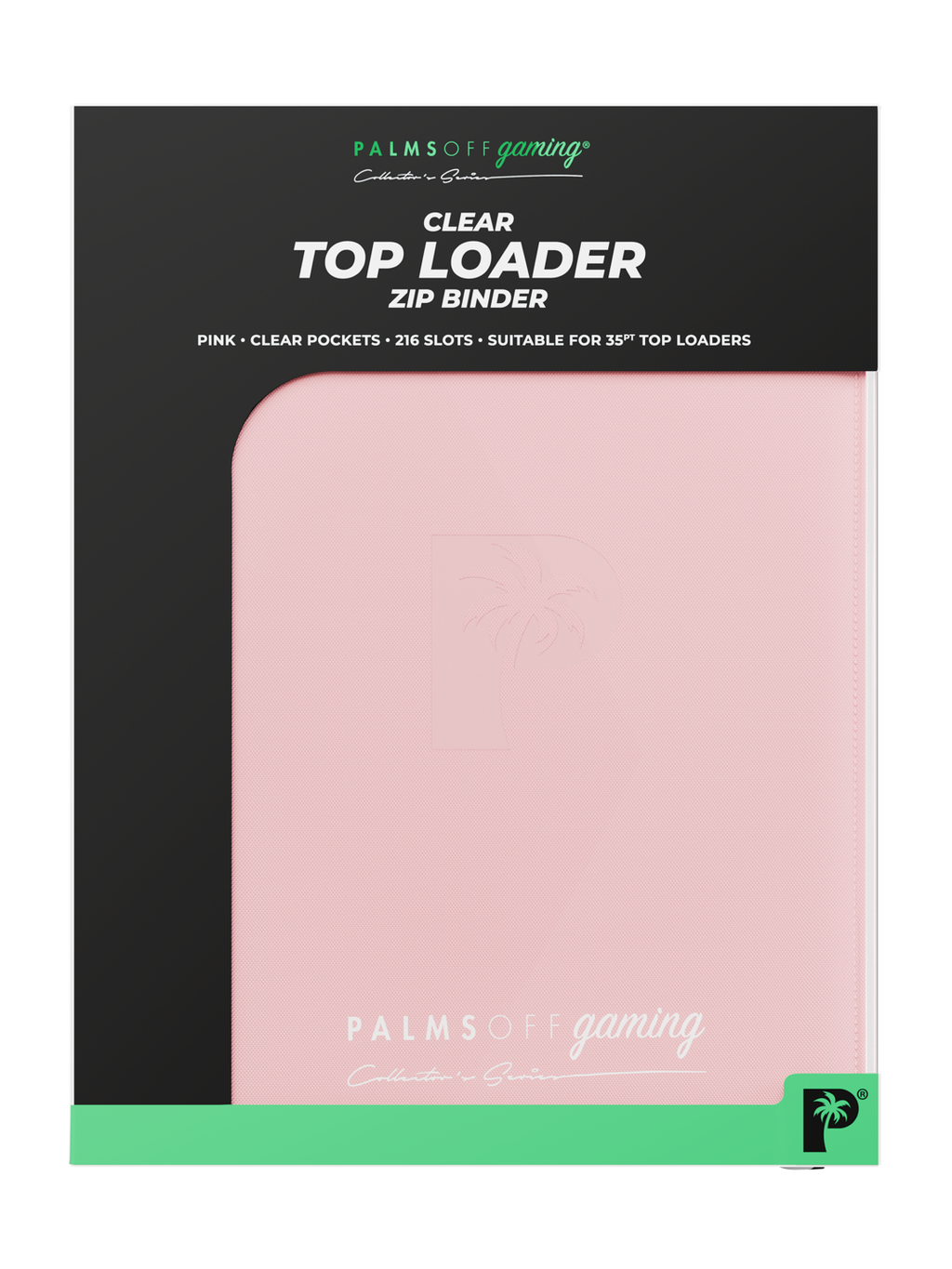 Collectors Series Top Loader Binder 9 Pocket - Pink
