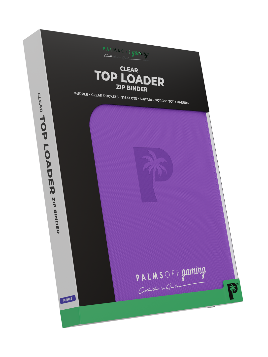 Collectors Series Top Loader Binder 9 Pocket - Purple