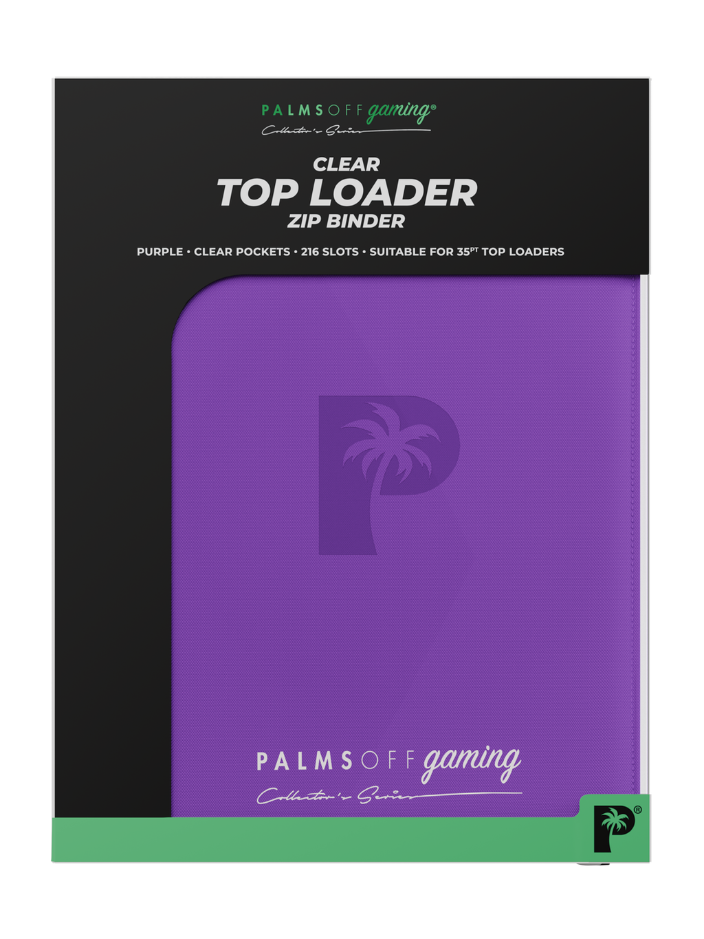 Collectors Series Top Loader Binder 9 Pocket - Purple
