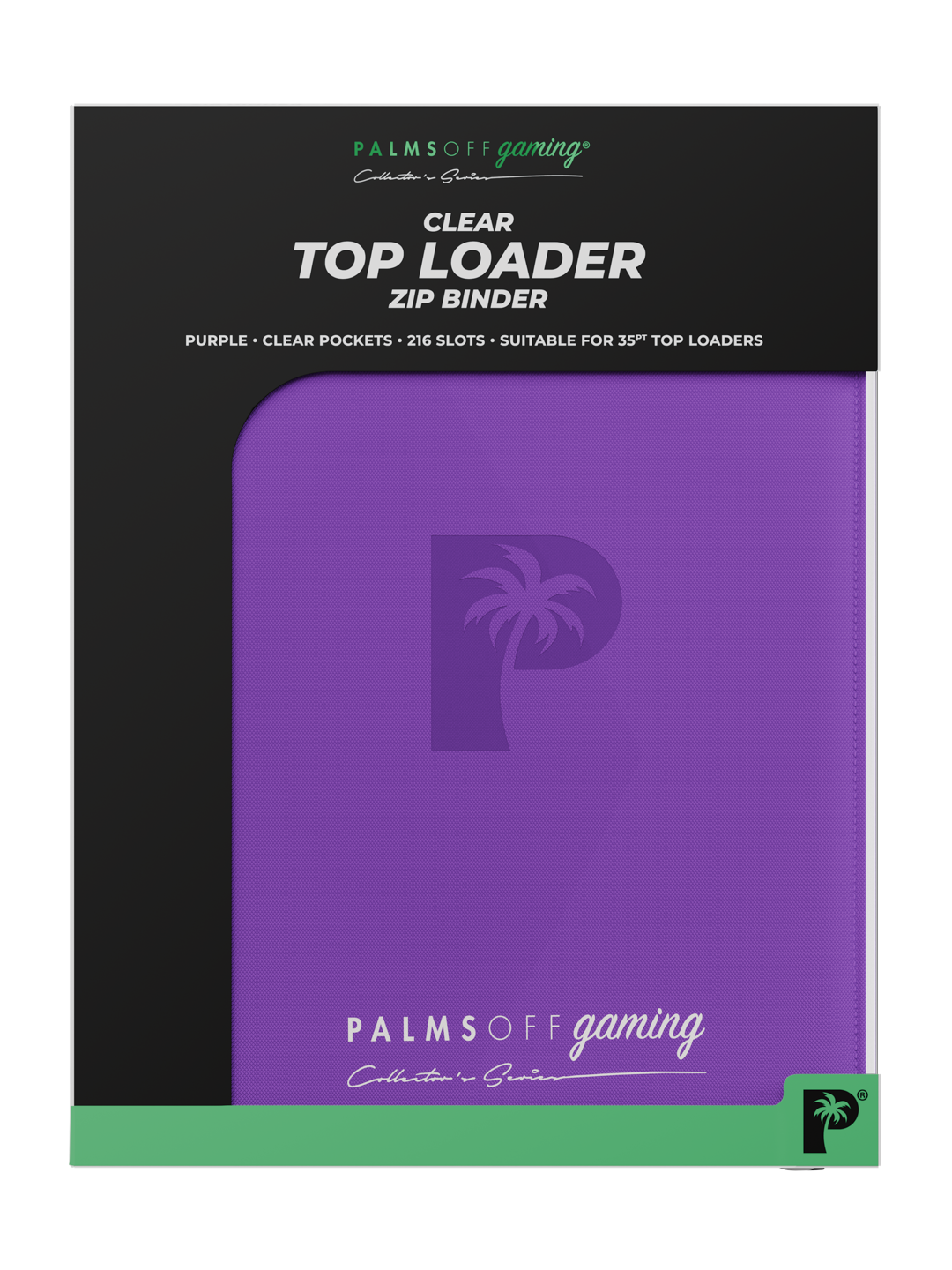 Collectors Series Top Loader Binder 9 Pocket - Purple