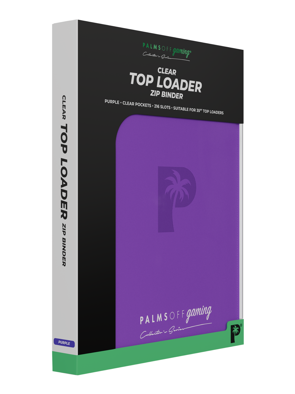 Collectors Series Top Loader Binder 9 Pocket - Purple
