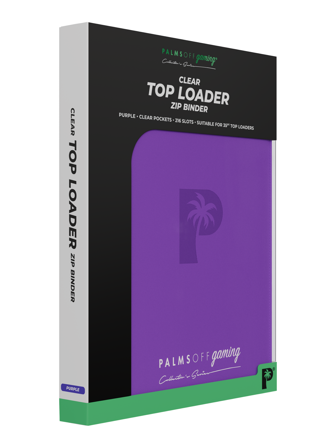 Collectors Series Top Loader Binder 9 Pocket - Purple