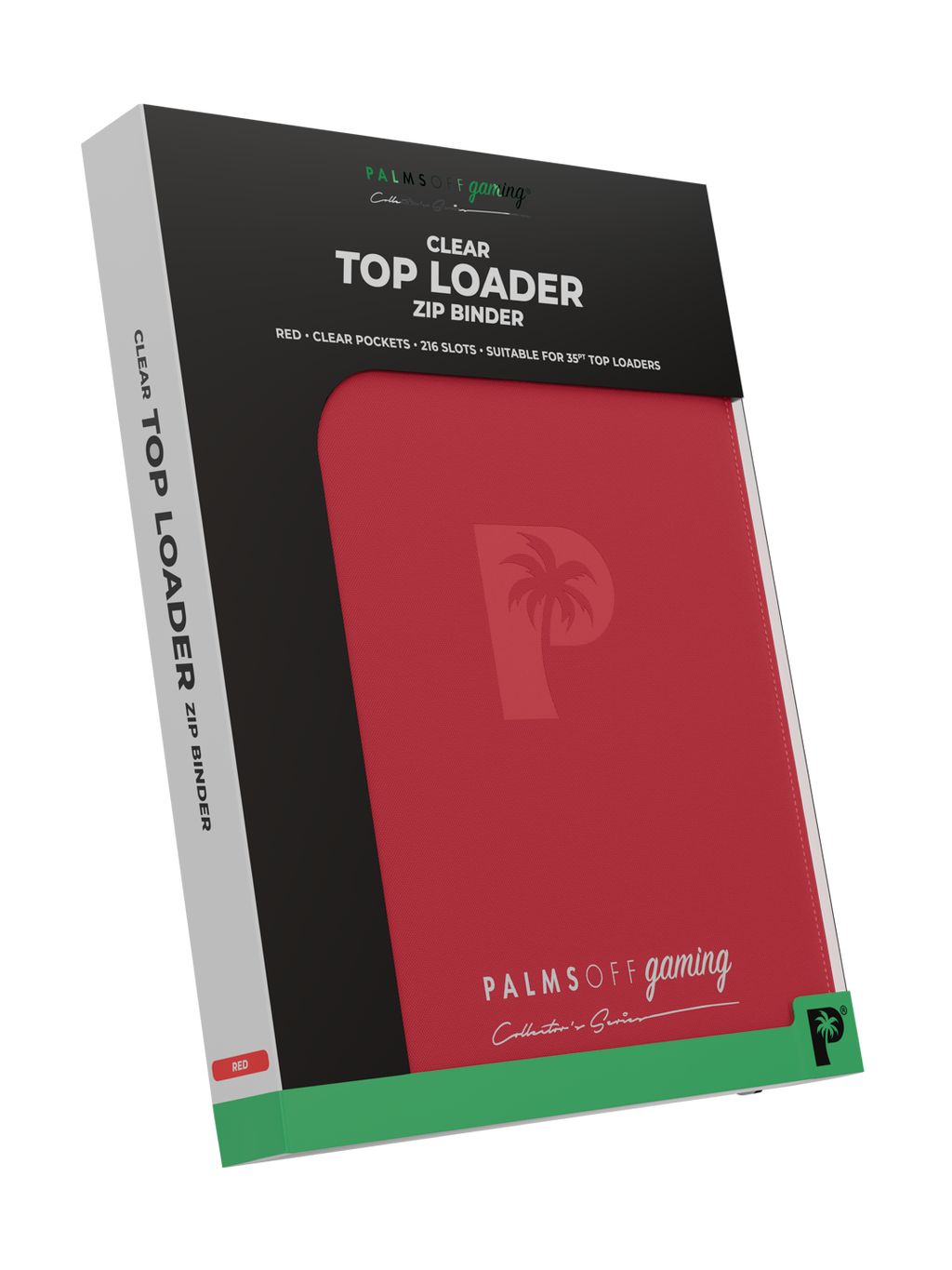Collectors Series Top Loader Binder 9 Pocket - Red