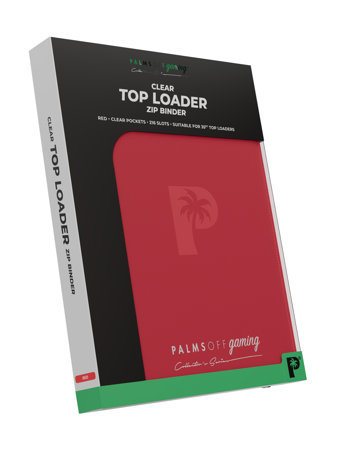 Collectors Series Top Loader Binder 9 Pocket - Red