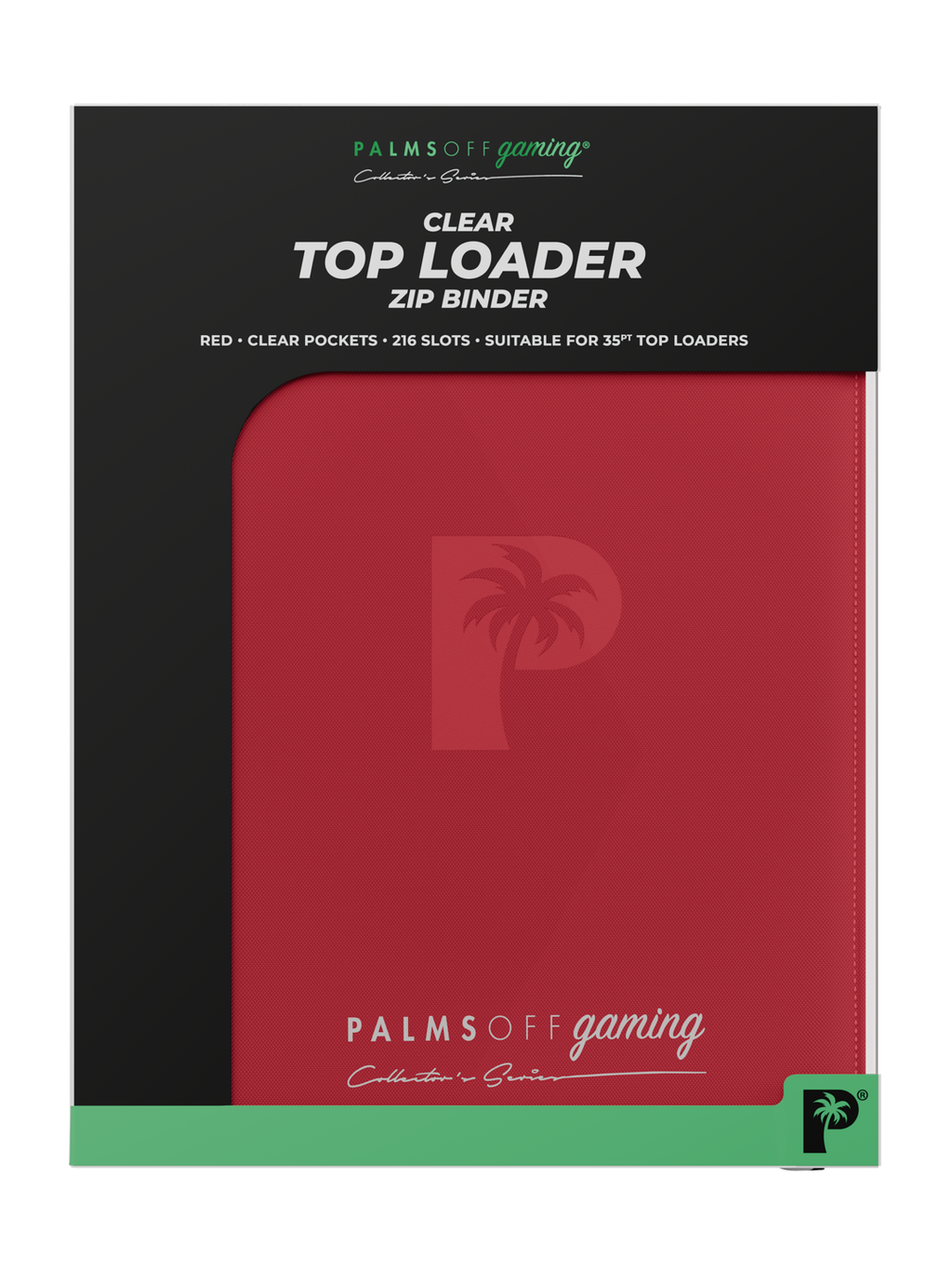 Collectors Series Top Loader Binder 9 Pocket - Red
