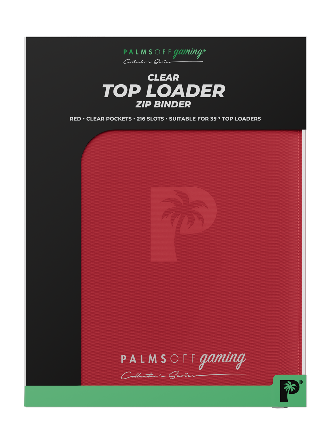 Collectors Series Top Loader Binder 9 Pocket - Red