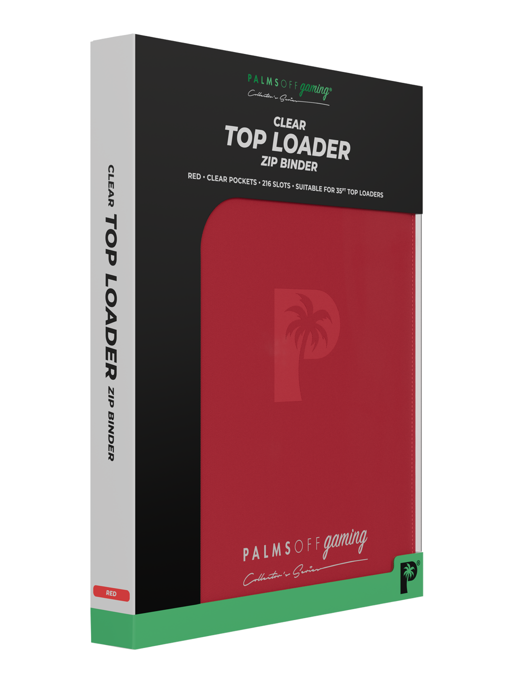 Collectors Series Top Loader Binder 9 Pocket - Red