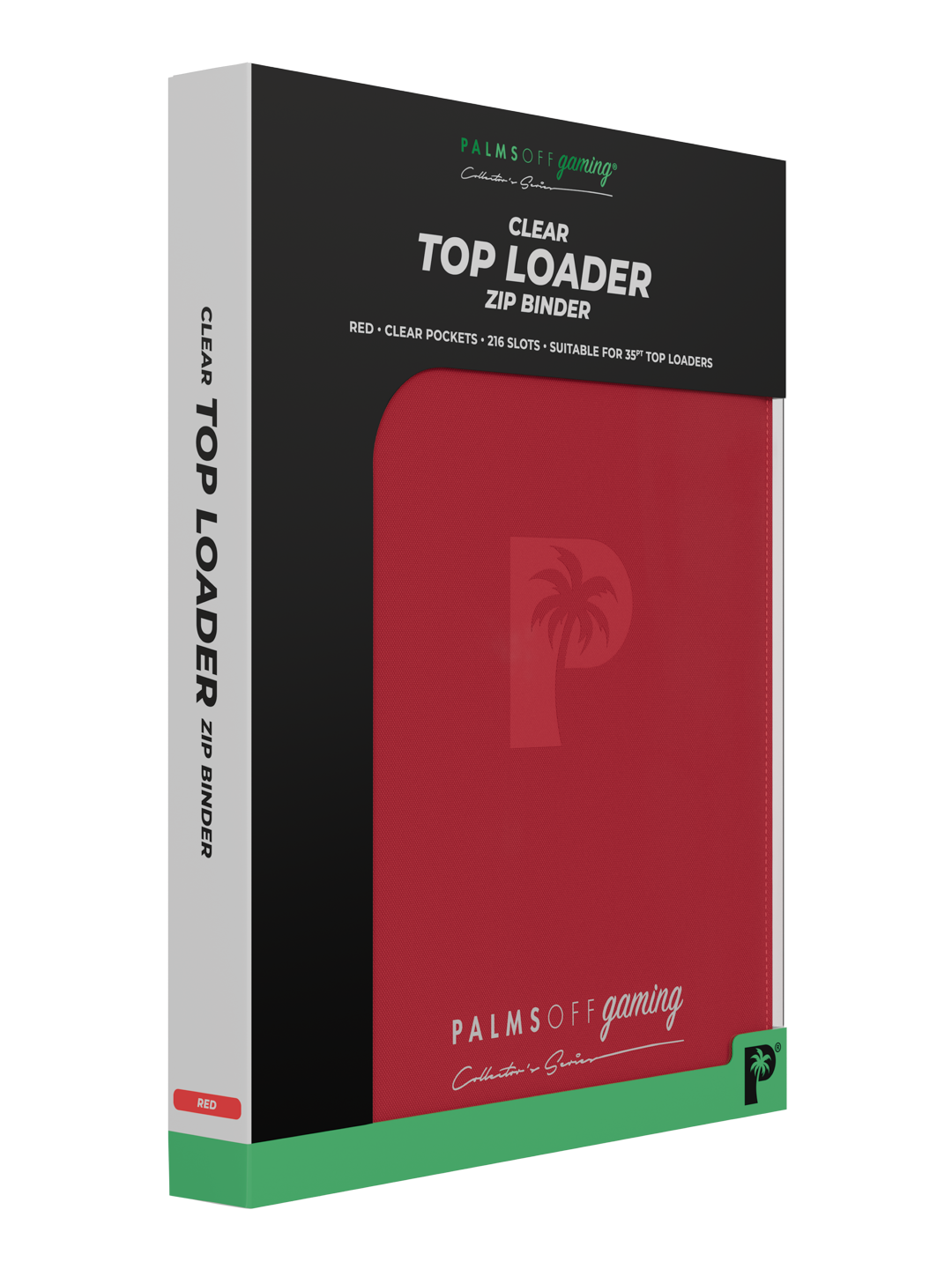 Collectors Series Top Loader Binder 9 Pocket - Red