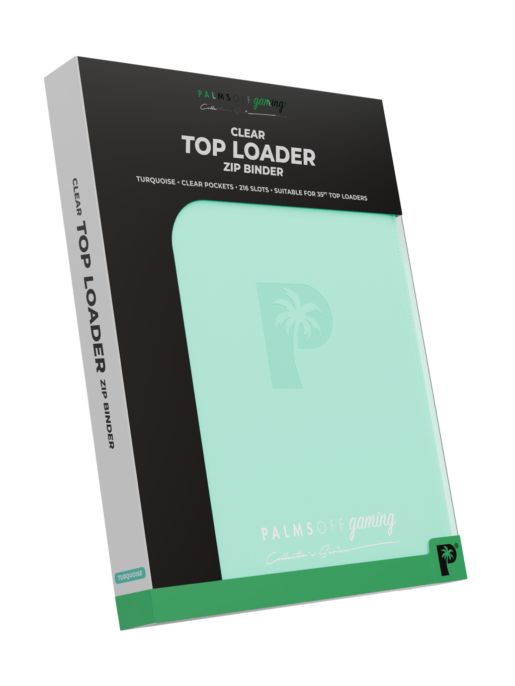 Collectors Series Top Loader Binder 9 Pocket - Turquoise