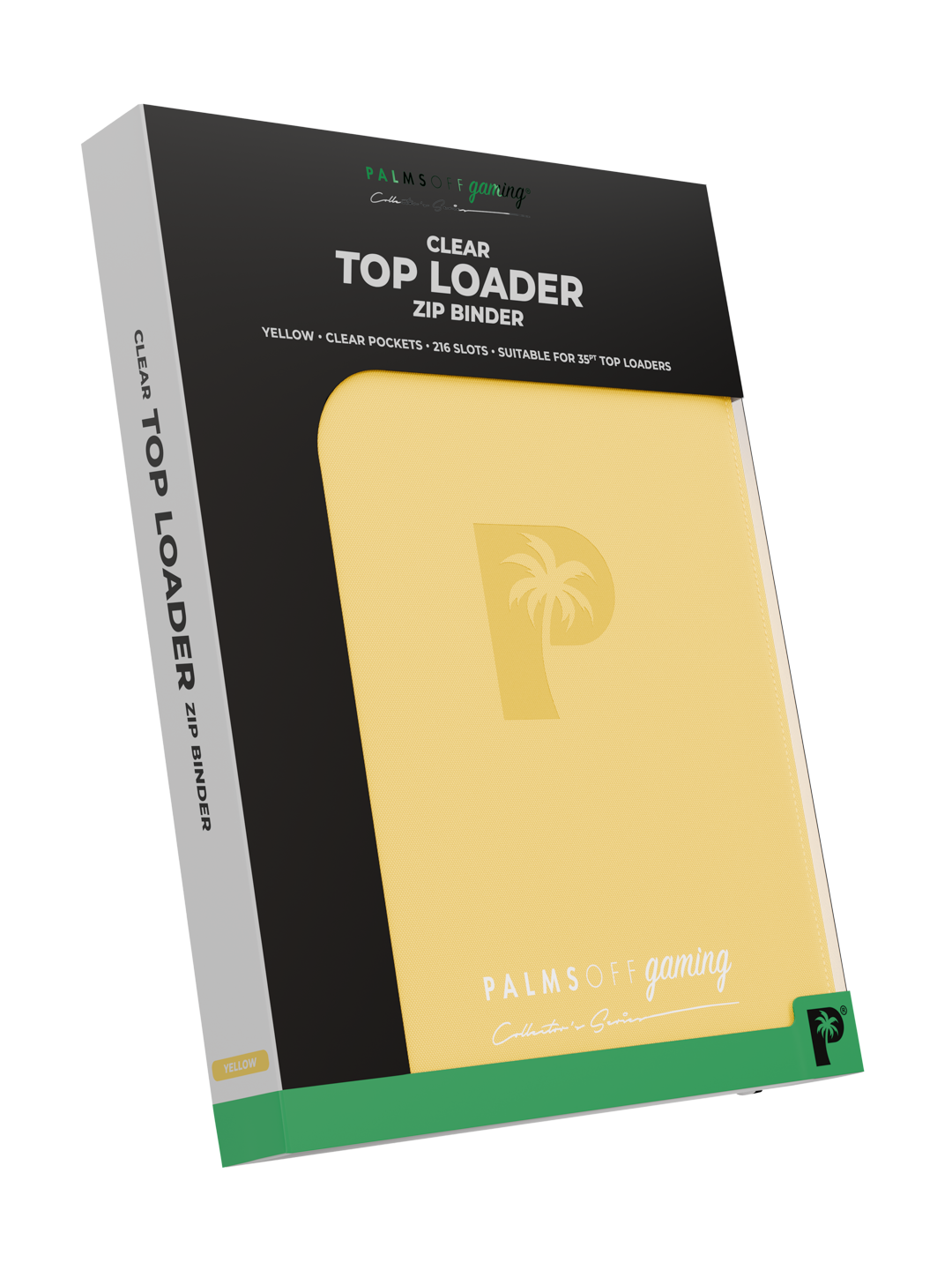 Collectors Series Top Loader Binder 9 Pocket - Yellow