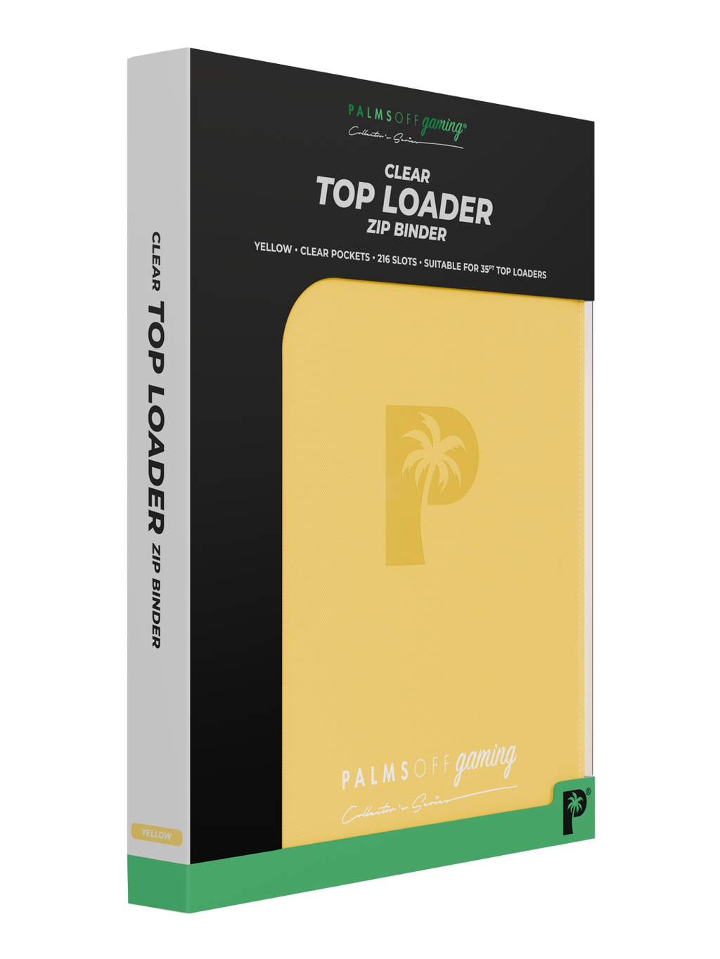 Collectors Series Top Loader Binder 9 Pocket - Yellow