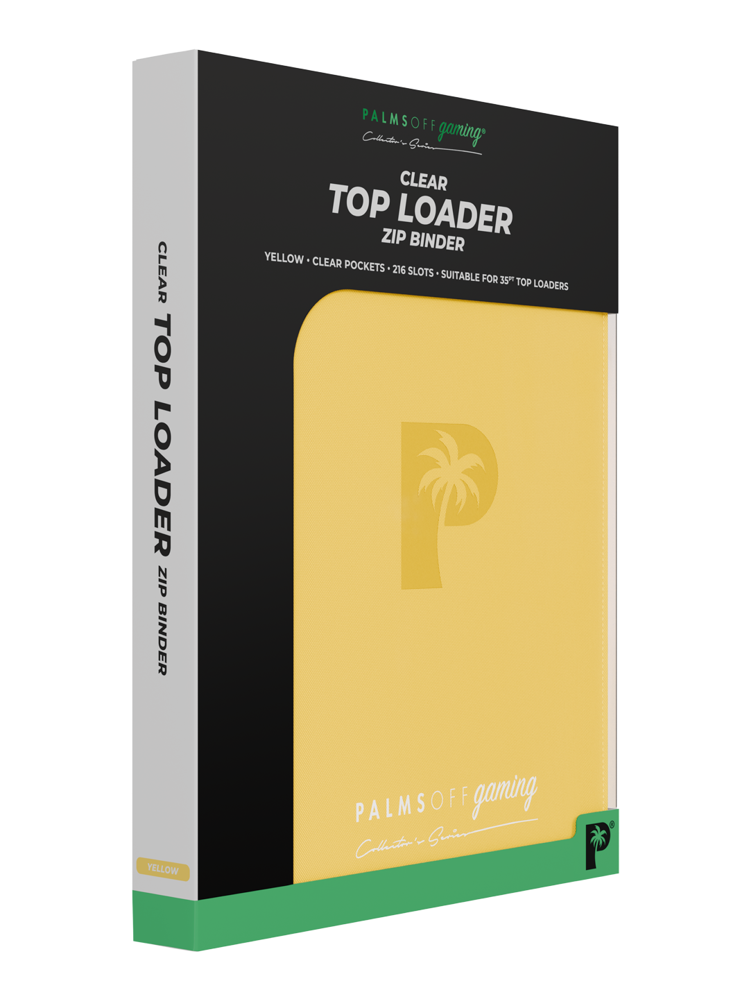 Collectors Series Top Loader Binder 9 Pocket - Yellow